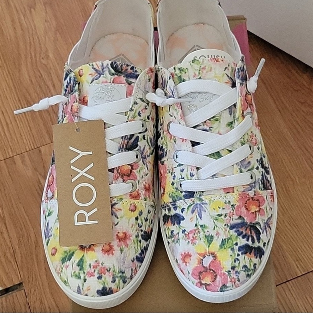 Roxy Floral Athletic Shoes - Multicolor - Picture 9 of 9